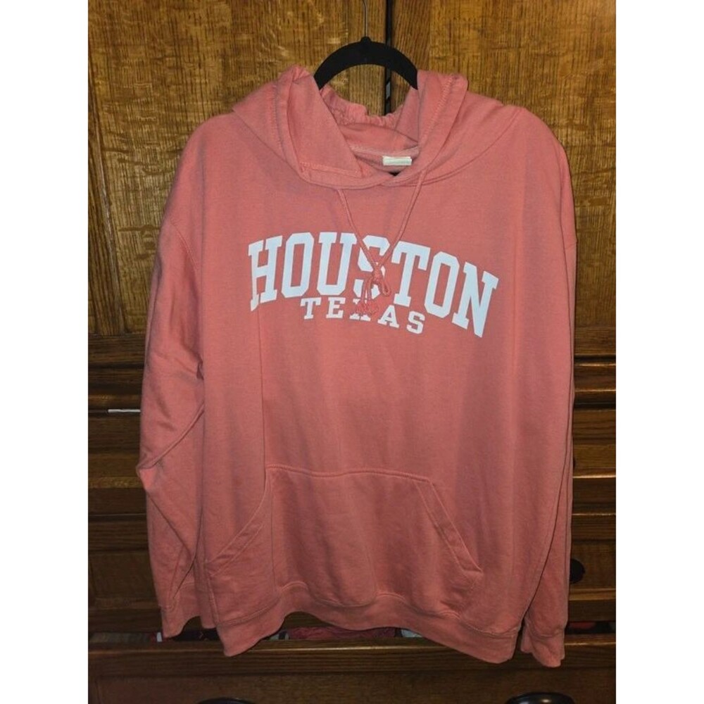 "Houston Texas" Hoodie with Kangaroo pocket